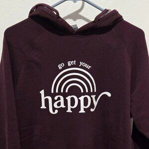 Go Get your Happy! Size M Lighty Loved! Only worn a couple times.
